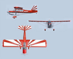 Модель самолета «Bellanca Decathlon»